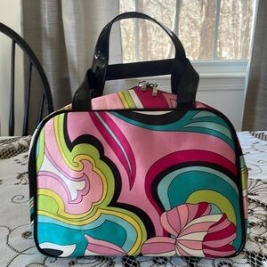 🤩Host Pick🤩 Americana By Sharif Mod Vivid Colorful Mod Flower Toiletry Bag